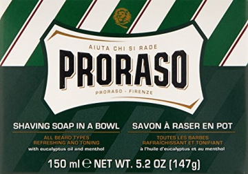 Proraso Rasierseife im Tiegel mit Eukalyptus 150ml - 3